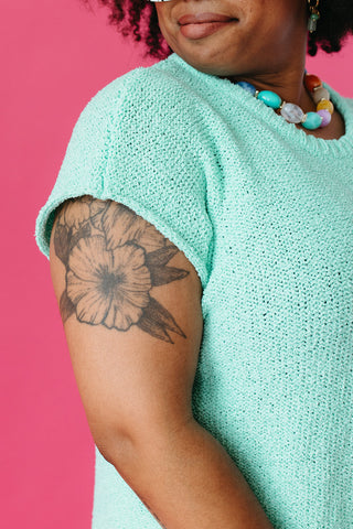 Kaida Cap Sleeve Sweater