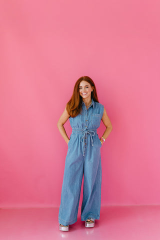Ensley Denim Jumpsuit