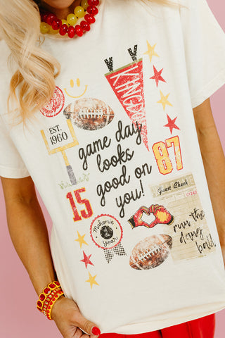 Game Day Looks Good On You Graphic Tee