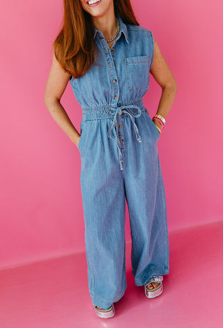 Ensley Denim Jumpsuit