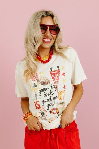 Game Day Looks Good On You Graphic Tee