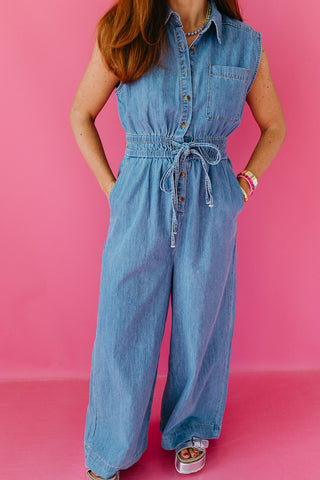 Ensley Denim Jumpsuit