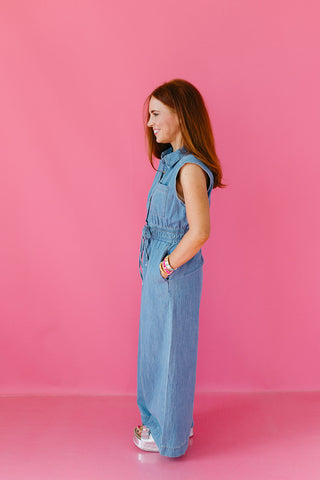 Ensley Denim Jumpsuit
