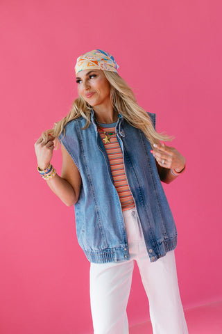 Austyn Denim Vest