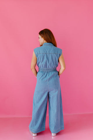 Ensley Denim Jumpsuit