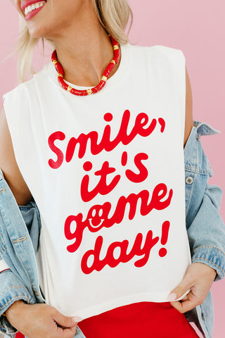 Smile, It's Game Day Tank