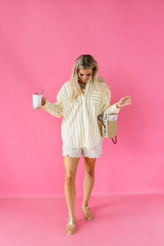 Wilks Stripe Oxford Shirt