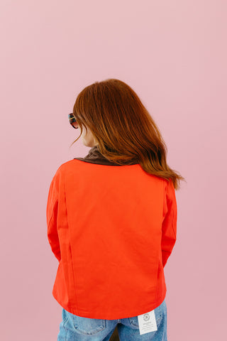 Dakota Barn Jacket in Chili/Espresso