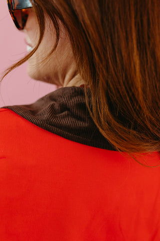 Dakota Barn Jacket in Chili/Espresso
