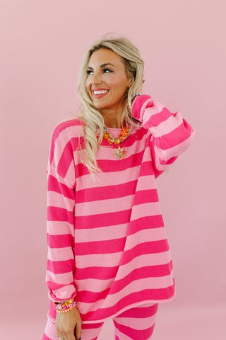 Pamela Long Sleeve Sweater Top with Matching Pants