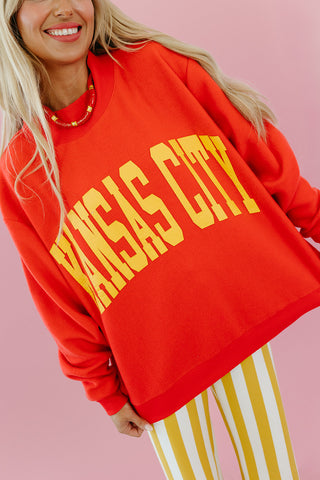 Kansas City Reversible Mock Neck Sweatshirt