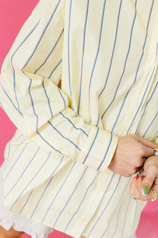 Wilks Stripe Oxford Shirt