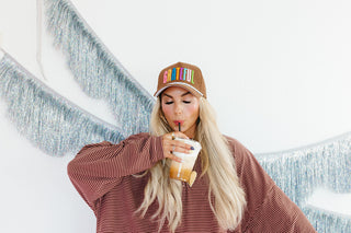 Grateful Corduroy Trucker Hat