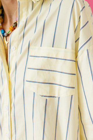 Wilks Stripe Oxford Shirt