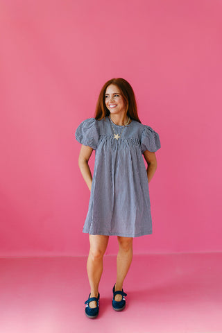 Dixie Gingham Mini Dress
