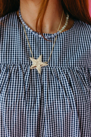 Dixie Gingham Mini Dress