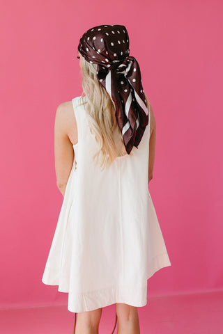 Polka Dot Bandana Scarf - RESTOCK