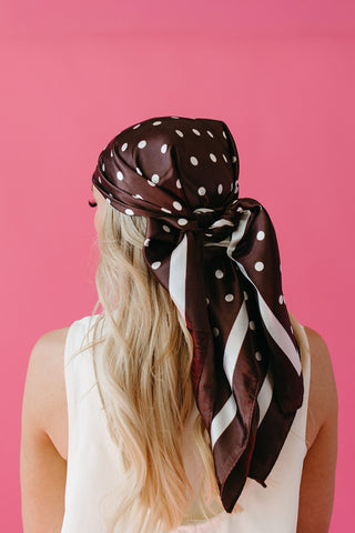 Polka Dot Bandana Scarf - RESTOCK