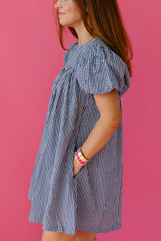 Dixie Gingham Mini Dress
