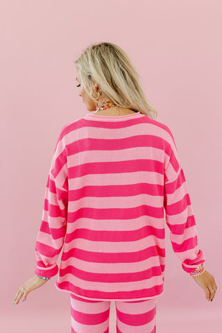 Pamela Long Sleeve Sweater Top with Matching Pants