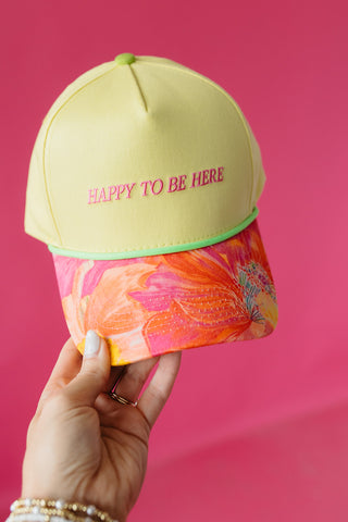 Happy to Be Here Trucker Hat