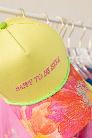 Happy to Be Here Trucker Hat