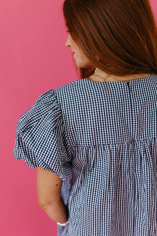 Dixie Gingham Mini Dress