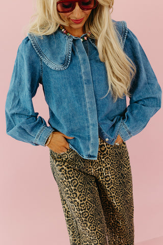 Madi Denim Top