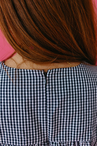 Dixie Gingham Mini Dress