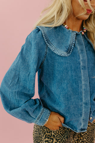 Madi Denim Top