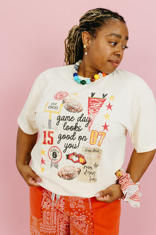Game Day Looks Good On You Graphic Tee