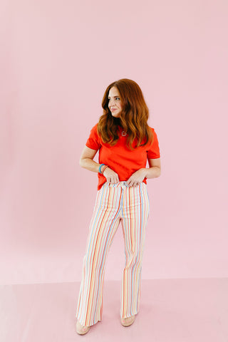 Rainbow Bright Stripe Pants