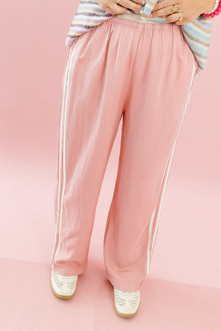 Elsie Linen Pants in Ballet