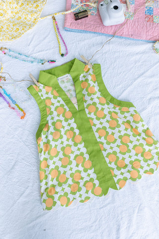 Dayna Geometric Sleeveless Top