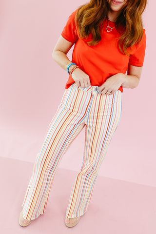 Rainbow Bright Stripe Pants