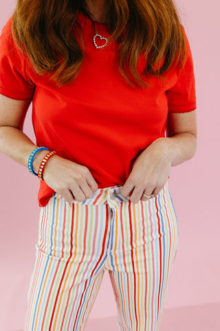 Rainbow Bright Stripe Pants
