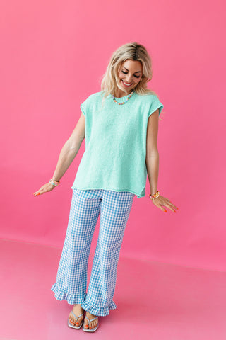 Kaida Cap Sleeve Sweater