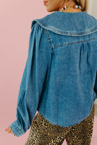 Madi Denim Top