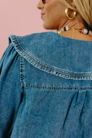 Madi Denim Top