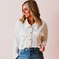 Sullivan Shacket in White