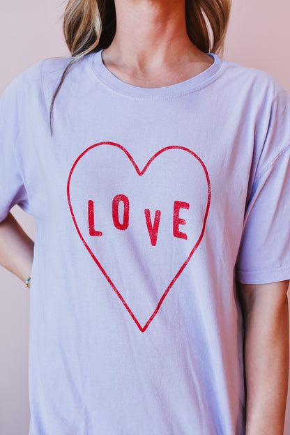 Lavender Love Tee