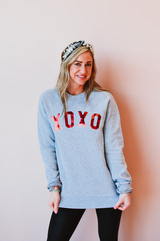 Red XOXO Sweatshirt