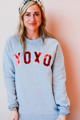 Red XOXO Sweatshirt