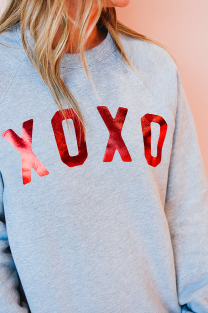 Red XOXO Sweatshirt