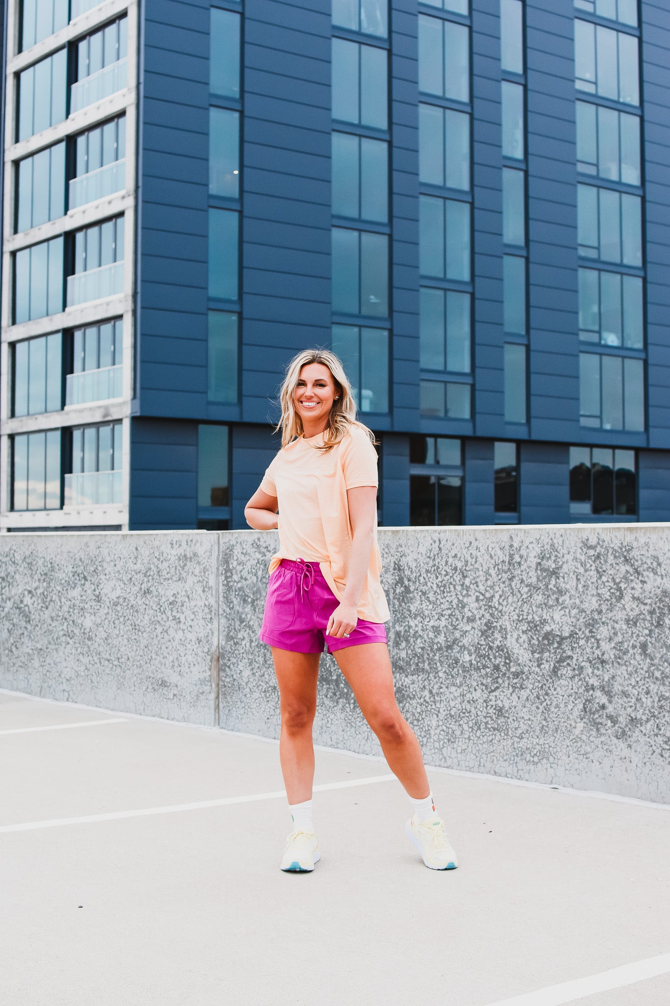 Saylor Shorts in Purple -RESTOCK