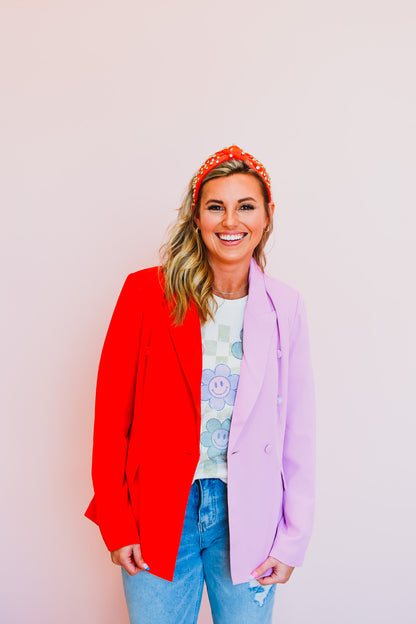 Zona Color Block Blazer